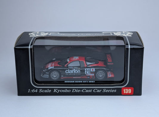 Kyosho Beads Collection Nissan R390 GT1 1997 (Black and Red)