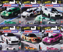 Load image into Gallery viewer, (Preorder) 1 set of Hot Wheels 1:64 2024 CAR CULTURE RACE DAY