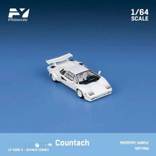 Load image into Gallery viewer, Finclassically 1:64 Lamborghini Countach LP5000 with working Pop-up headlights