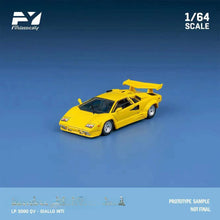 Load image into Gallery viewer, Finclassically 1:64 Lamborghini Countach LP5000 with working Pop-up headlights