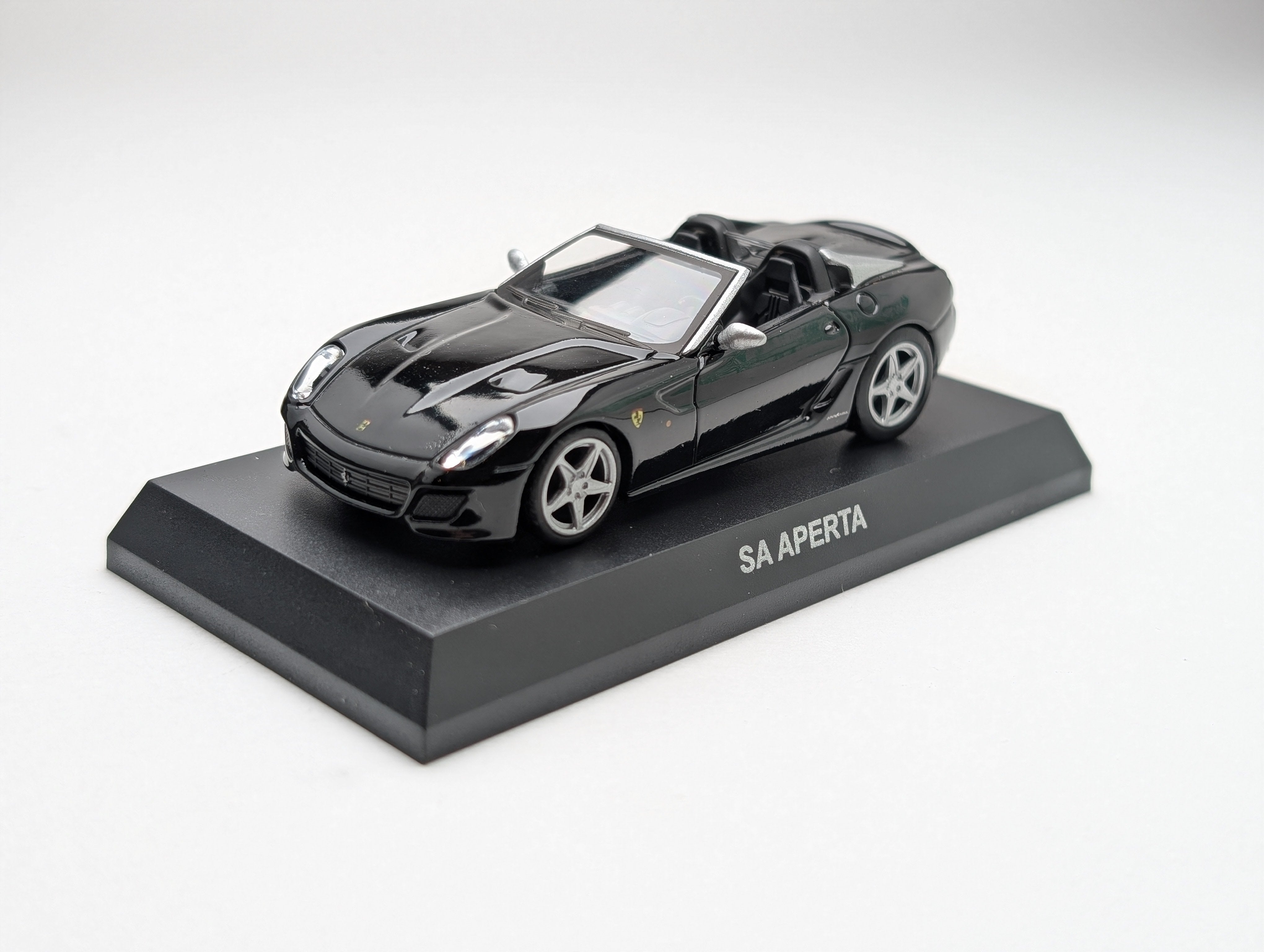京商 Ferrari ミニカーコレクション 9 1BOX 開封済 KYOSHO 1:64 Ferrari Minicar Collection 9 SA Aperta Black – DiecastTalk