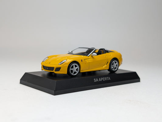 KYOSHO 1:64 Ferrari SA Aperta Yellow (with tools)