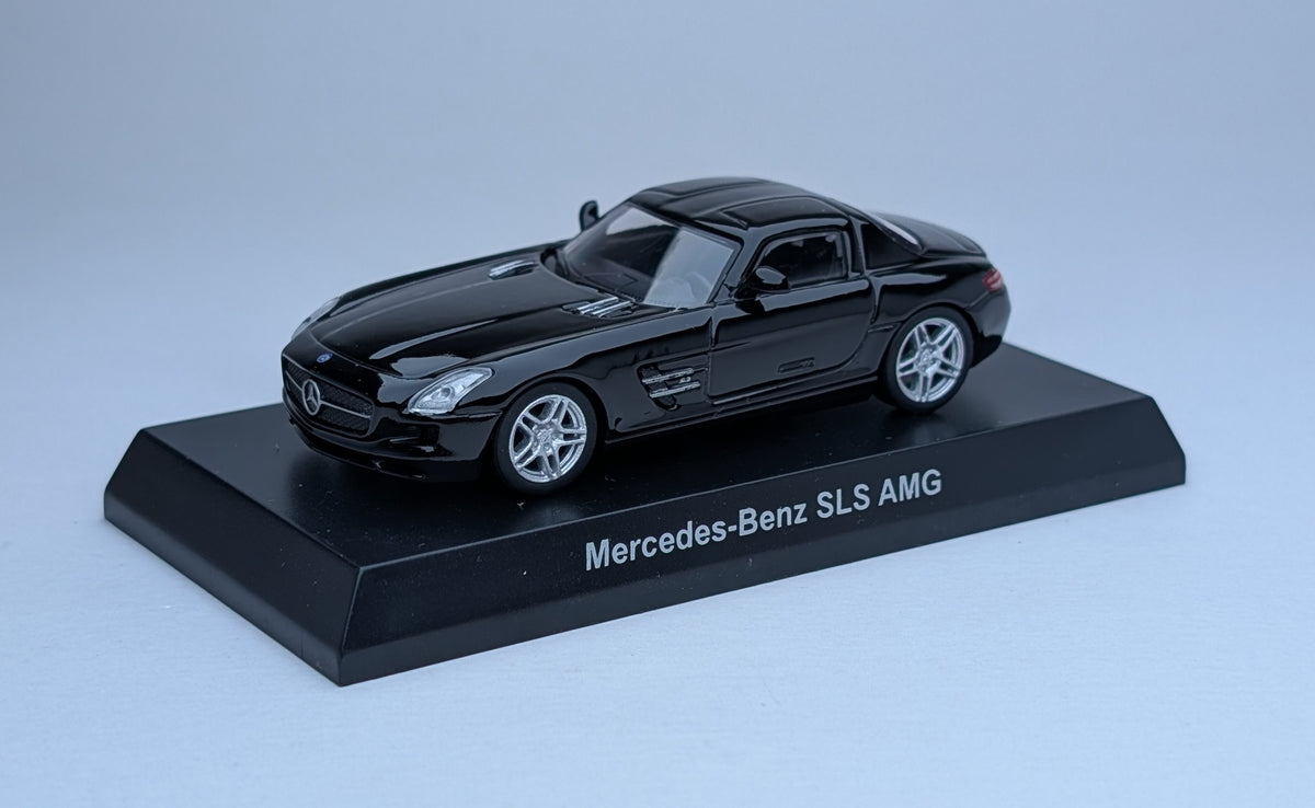 KYOSHO 1/64 Minicar Collection Mercedes-Benz SLS AMG (Black)