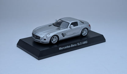 KYOSHO 1/64 Minicar Collection Mercedes-Benz SLS AMG (Silver)