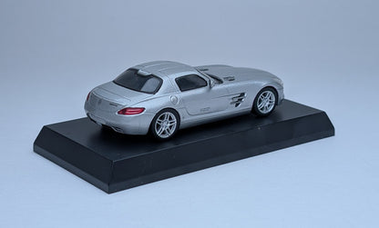 KYOSHO 1/64 Minicar Collection Mercedes-Benz SLS AMG (Silver)