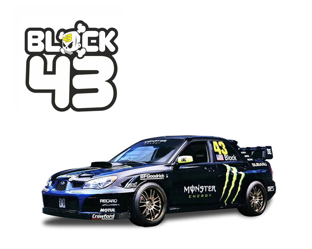 (Preorder) Sunstar 1:18 Subaru Impreza WRC06 #43 – Ken Block – Black
