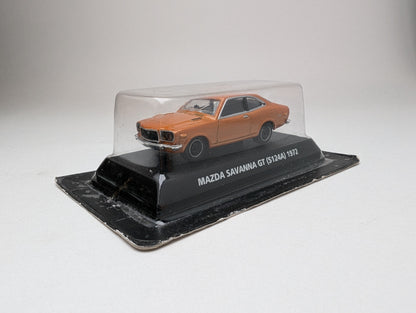 Kyosho Mazda Minicar Collection Mazda Savanna GT (S124A) 1972 (orange)