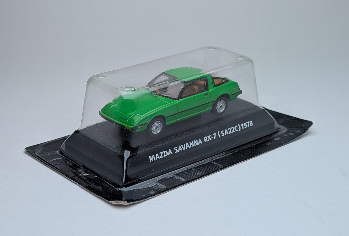 Kyosho Mazda Minicar Collection Savanna RX-7 (SA22C) 1978 (Green)