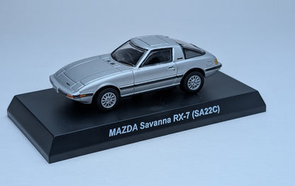 Kyosho Mazda Minicar Collection Savanna RX-7 (SA22C) (Silver)