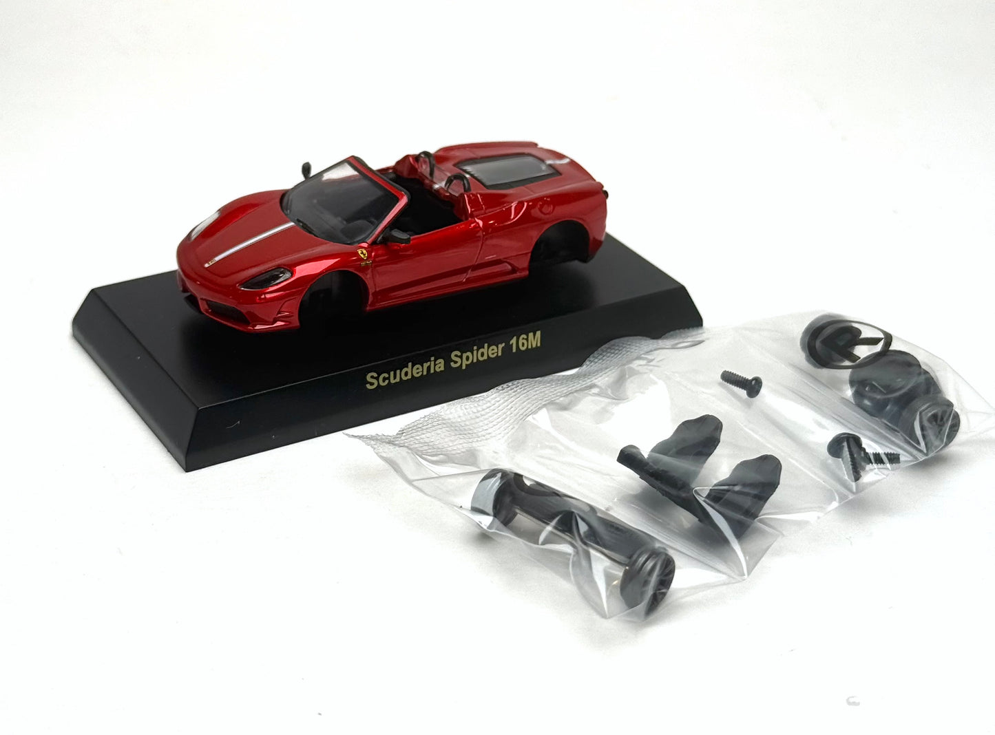 KYOSHO 1:64 Ferrari Scuderia Spider 16M (Chrome Red)