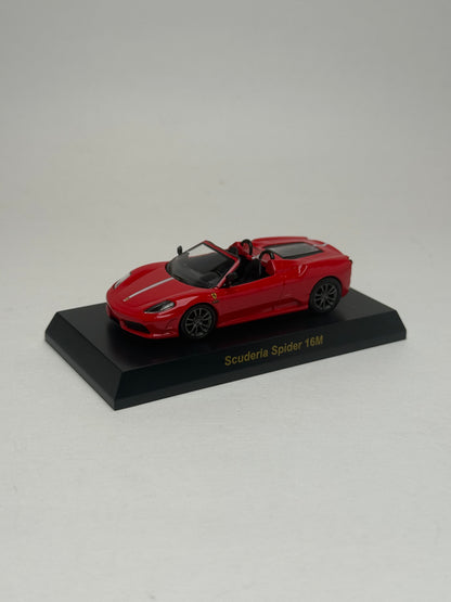 KYOSHO 1:64 Ferrari Scuderia Spider 16M (Red)