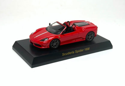 KYOSHO 1:64 Ferrari Scuderia Spider 16M (Red/ Yellow)
