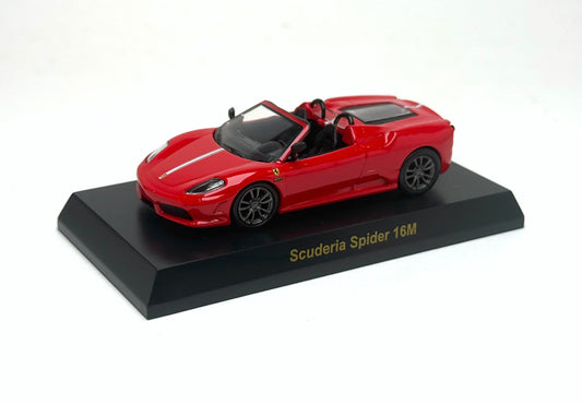 KYOSHO 1:64 Ferrari Scuderia Spider 16M (Red/ Yellow)