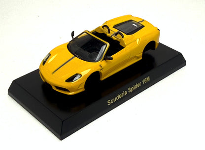 KYOSHO 1:64 Ferrari Scuderia Spider 16M (Red/ Yellow)