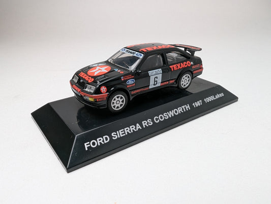 KYOSHO 1:64 USA Minicar Collection Ford Sierra RS Cosworth 1987 1000Lakes (Black)