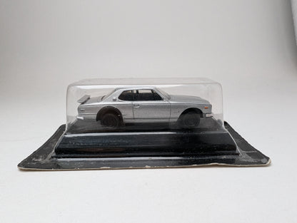 Kyosho 1/64 Scale Minicar Collection Nissan Skyline GT-R (KPGC10) 1969 (Silver)