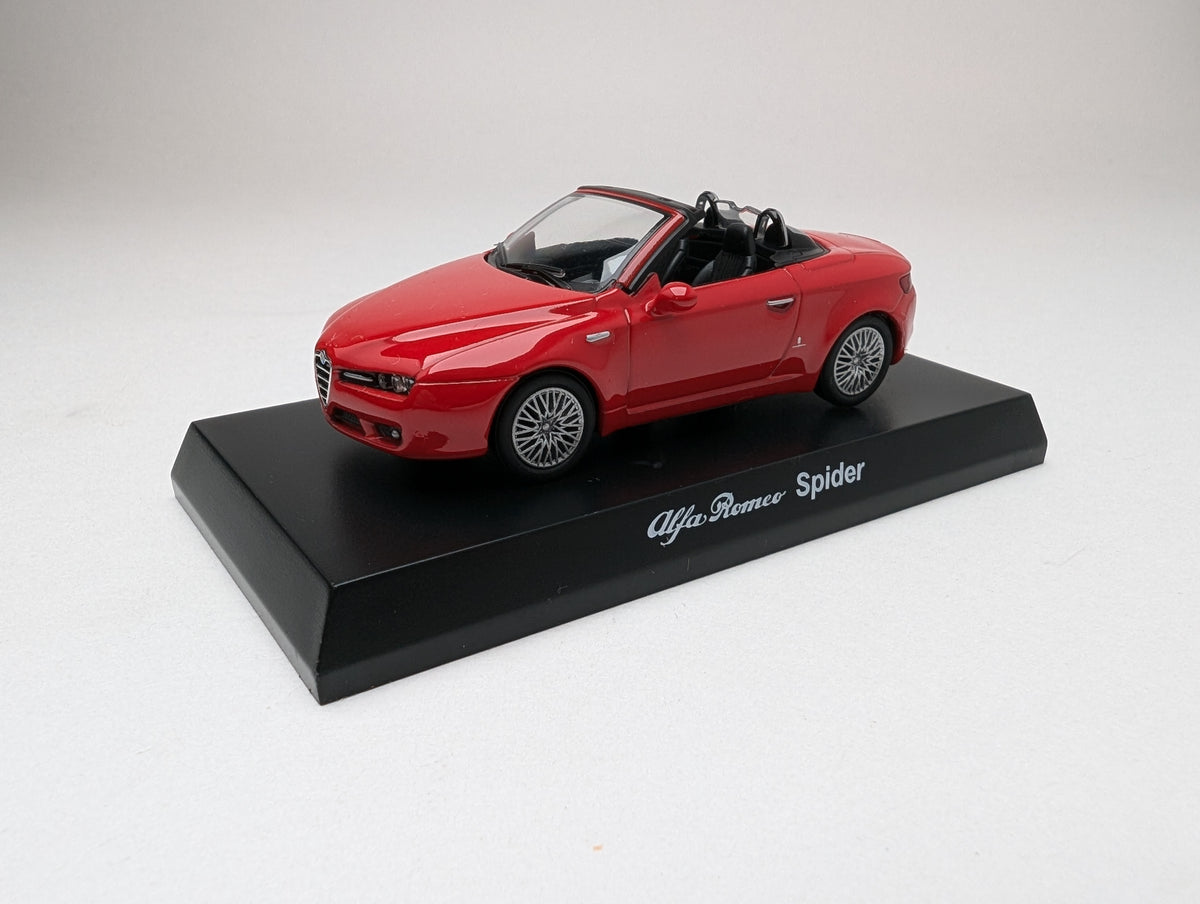 KYOSHO 1/64 Alfa Romeo Minicar Collection AlfaRomeo Spider (Red)
