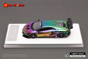 Starmodel 1:64 Lamborghini Aventador LBWK Magic Purple
