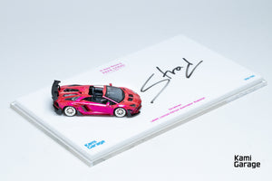 Kami Garage x Stradman 1:64 LBWK Aventador Roadster Limited Edition