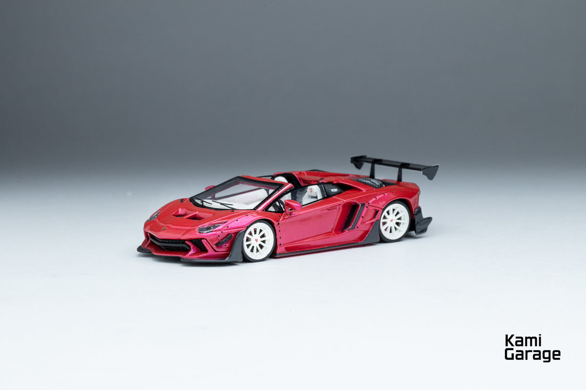 Kami Garage x Stradman 1:64 LBWK Aventador Roadster Limited Edition ...