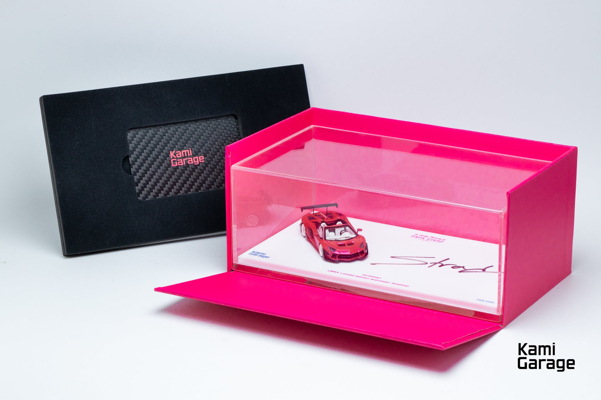 Kami Garage x Stradman 1:64 LBWK Aventador Roadster Limited