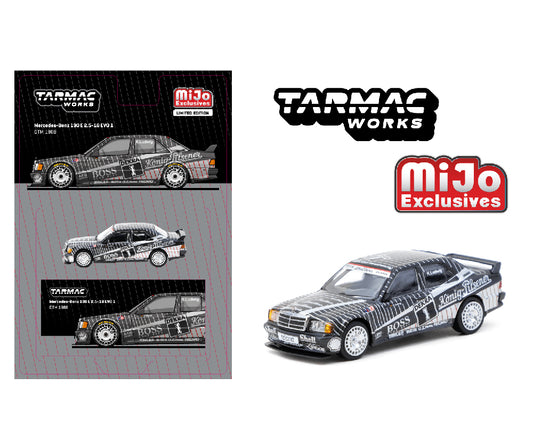 Tarmac Works 1:64 Mercedes-Benz 190 E 2.5-16 EVO 1 DTM 1989 Klaus Ludwig – Global64 – MiJo Exclusives
