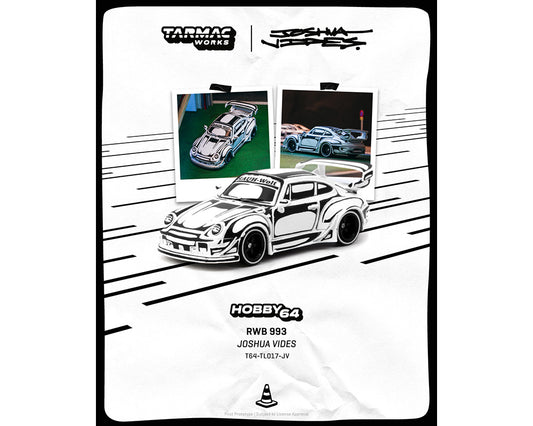 Tarmac Works 1:64 RWB 993 – Designed by JOSHUA VIDES – Hobby64