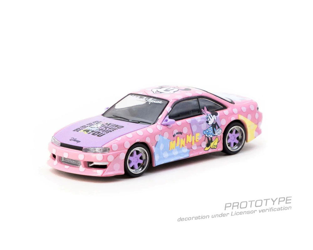 Tarmac Works 1:64 VERTEX Silvia (S14) Disney Minnie Mouse Limited