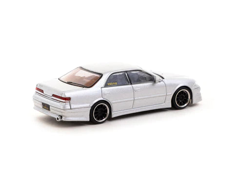 Tarmac Works 1/64 VERTEX Toyota Mark II JZX100 Silver Metallic