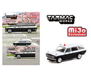 (Preorder) Tarmac Works 1:64 Datsun Bluebird 510 Wagon Japan Police Car – MiJo Exclusives