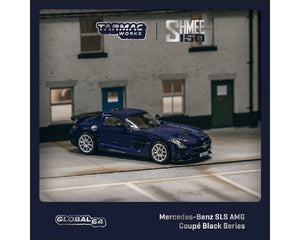 (Preorder) Tarmac Works 1:64 Mercedes-Benz SLS AMG Coupé Black Series SHMEE150 – Blue – Global64