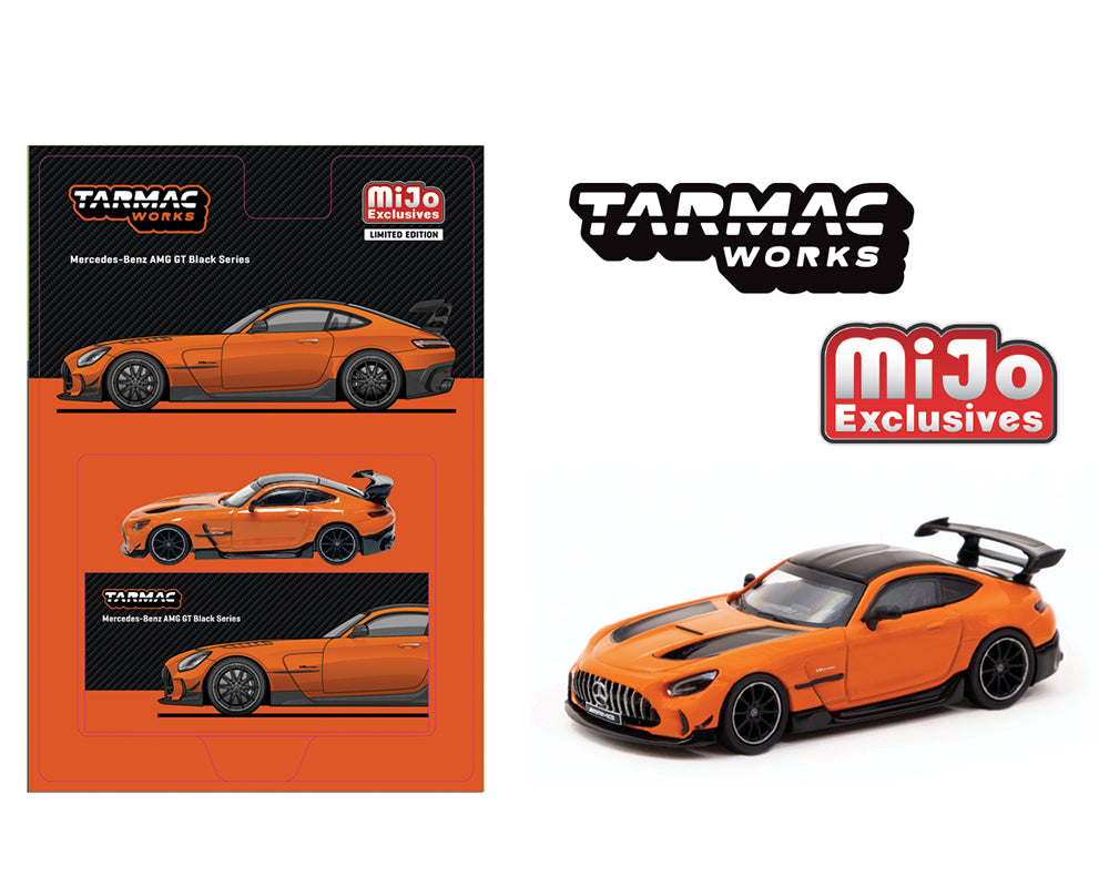 Tarmac Works 1:64 Mercedes-Benz AMG GT Black Series – Orange – Global64 – Mijo Exclusives