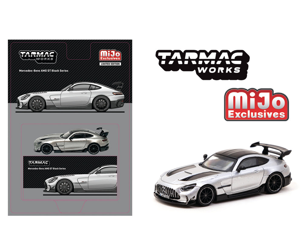 (Preorder) Tarmac Works 1:64 Mercedes-Benz AMG GT Black Series – Silver- Global64 – Mijo Exclusives