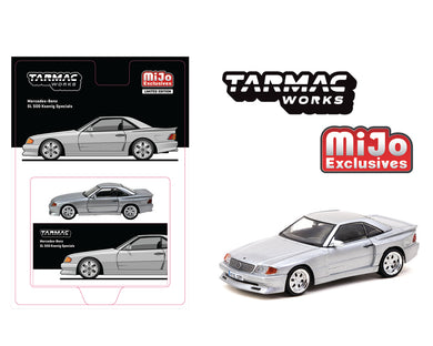 (Preorder) Tarmac Works 1:64 Mercedes-Benz SL 500 Koenig Specials – Silver- Global64 – Mijo Exclusives