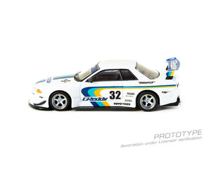 (Preorder) Tarmac Works 1:64 Nissan Skyline GT-R (R32) Widebody Jonsibal Designworks & Greddy Special Limited Edition -White – Mijo Exclusive
