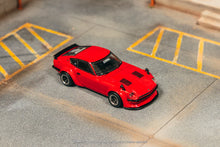 Load image into Gallery viewer, Tarmac Works 1/64 Nissan Fairlady Z S30 Widebody Red – Hong Kong Toy Car Salon 2025 Special Edition