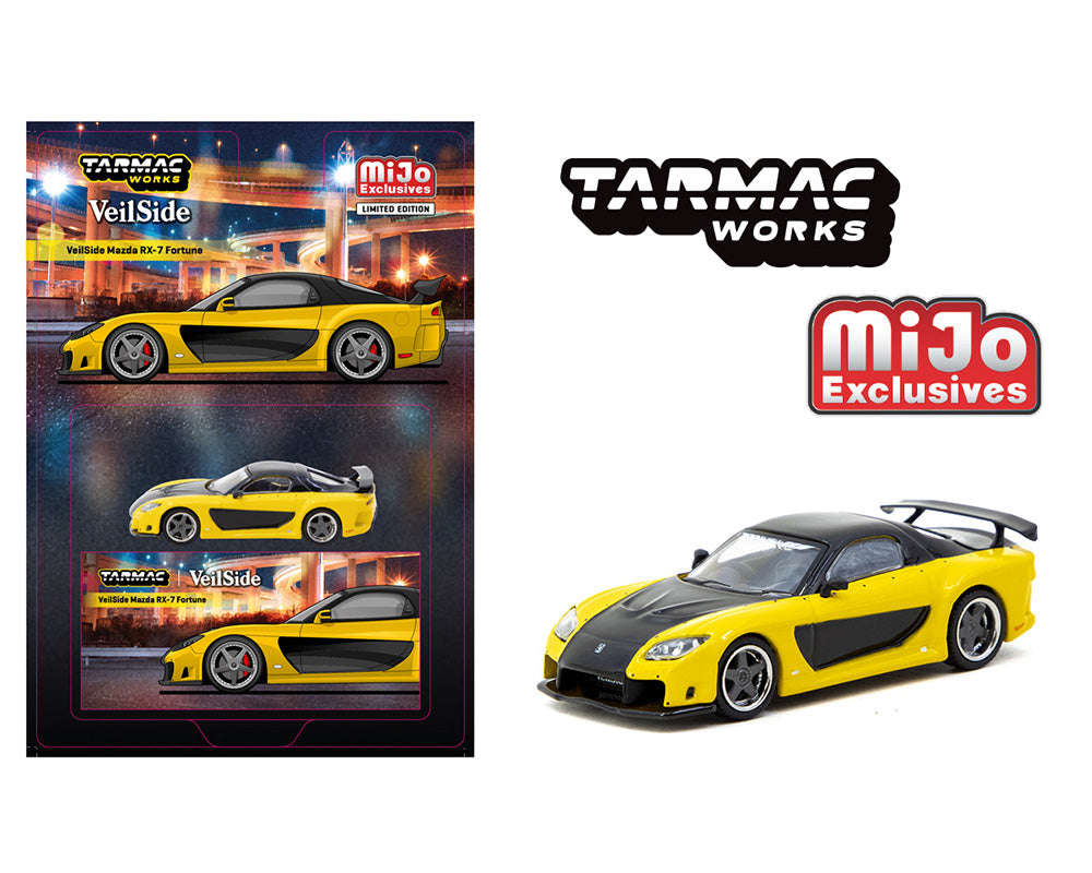 Preorder) Tarmac Works 1:64 Mazda RX-7 VeilSide Fortune7