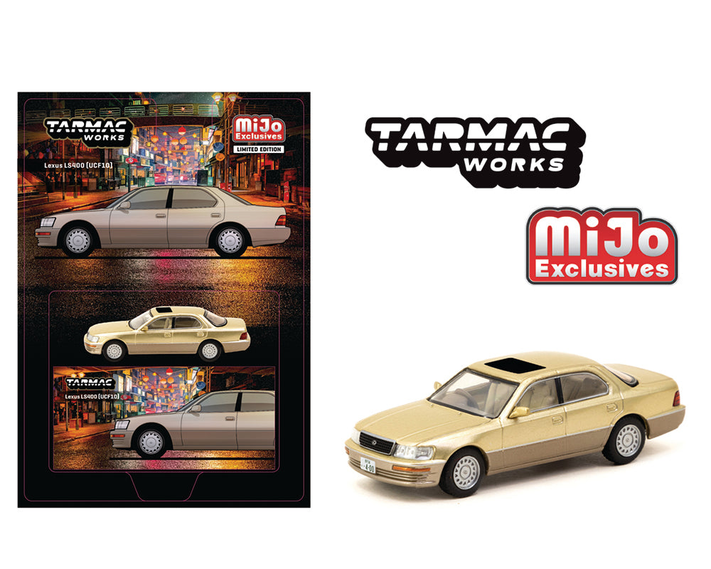 Tarmac Works 1:64 Lexus LS400 – Champagne Beige Metallic