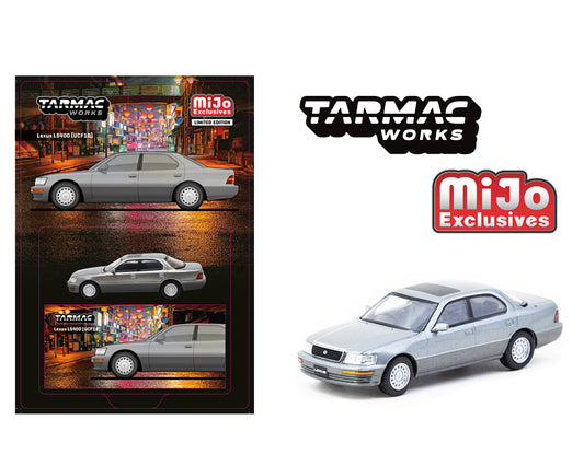 (Preorder) Tarmac Works 1:64 Lexus LS400 (UCF10) – Flint Grey – Mijo Exclusives