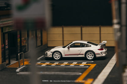 Tarmac Works 1:64 Porsche 911 GT3 RS 4.0 (997.2) – White – IXO Models – Limited Edition