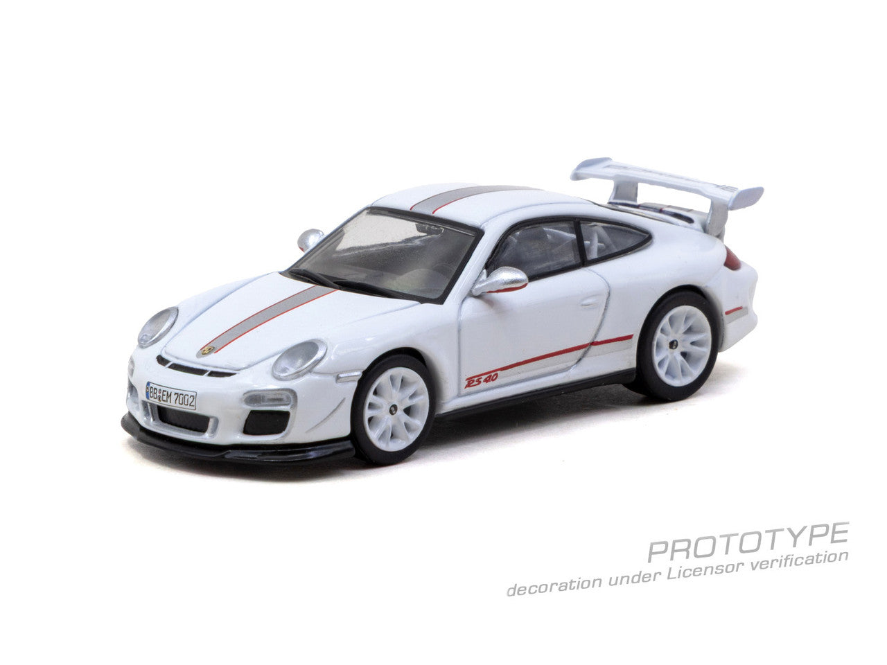 Tarmac Works 1:64 Porsche 911 GT3 RS 4.0 (997.2) – White – IXO Models – Limited Edition