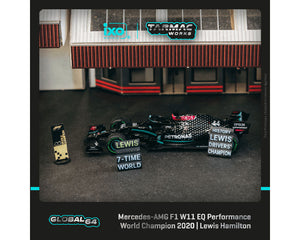 (Preorder) Tarmac Works 1:64 Mercedes-AMG F1 W11 EQ Performance Turkish Grand Prix 2020 Winner World Champion 2020 #44 Lewis Hamilton