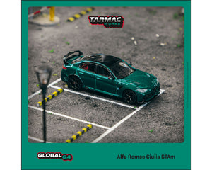(Preorder) Tarmac Works 1:64 Alfa Romeo Giulia GTA Green Metallic