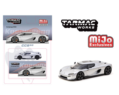 (Preorder) Tarmac Works 1:64 Koenigsegg CC850 – Silver – Global64 – Mijo Exclusives