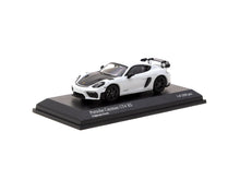 Load image into Gallery viewer, Minichamps X Tarmac Works 1/64 Porsche Cayman GT4 RS Grigiocam Povolo - COLLAB64