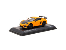 Load image into Gallery viewer, Minichamps X Tarmac Works 1/64 Porsche Cayman GT4 RS Pastel Orange - COLLAB64