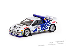 Load image into Gallery viewer, (Preorder) Tarmac Works 1:64 Ford RS200 Lombard RAC Rally 1986 Stig Blomqvist / Bruno Berglund – Red – Road64