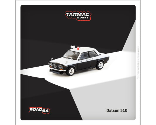 Tarmac Works 1:64 Datsun 510 Police – Hobby64