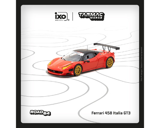 Tarmac Works 1:64 Ferrari 458 Italia GT3 – Red – Hobby64