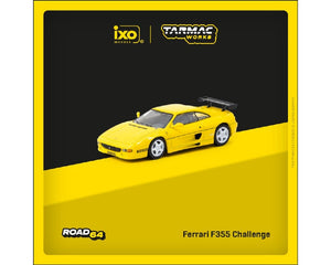 (Preorder) Tarmac Works 1:64 Ferrari F355 Challenge – Yellow – Road64 – ixo Models